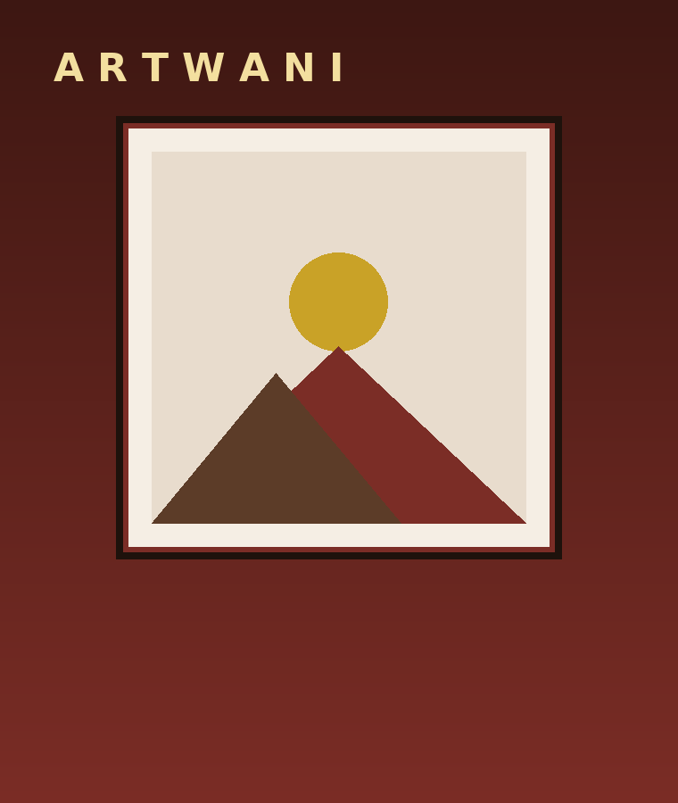 Personalized photo frame by Artwani