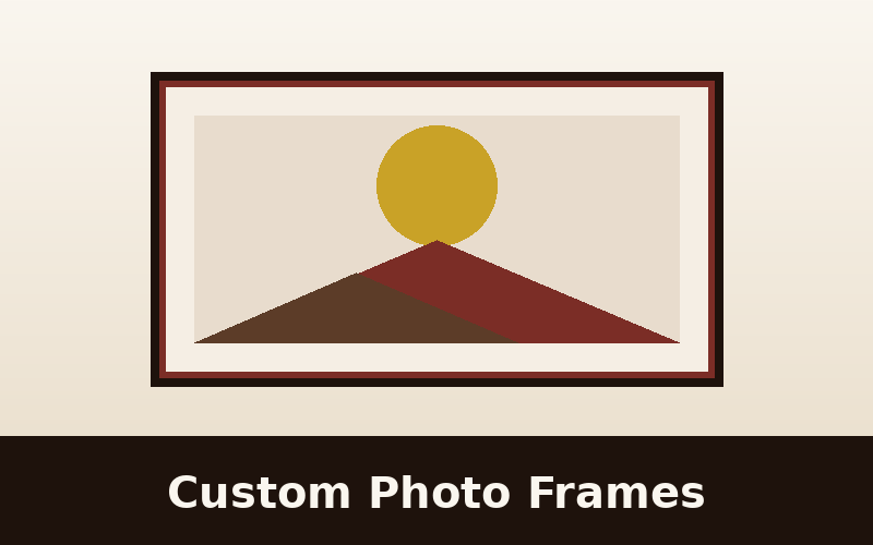 Custom Photo Frames
